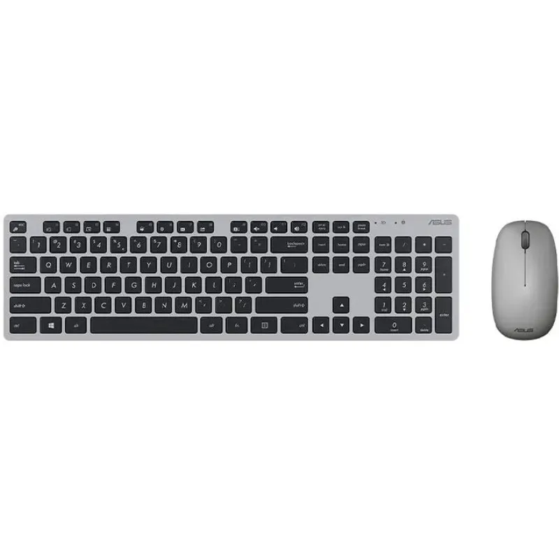 Teclado y Ratón Inalámbricos Asus W5000 Wireless/ Gris
