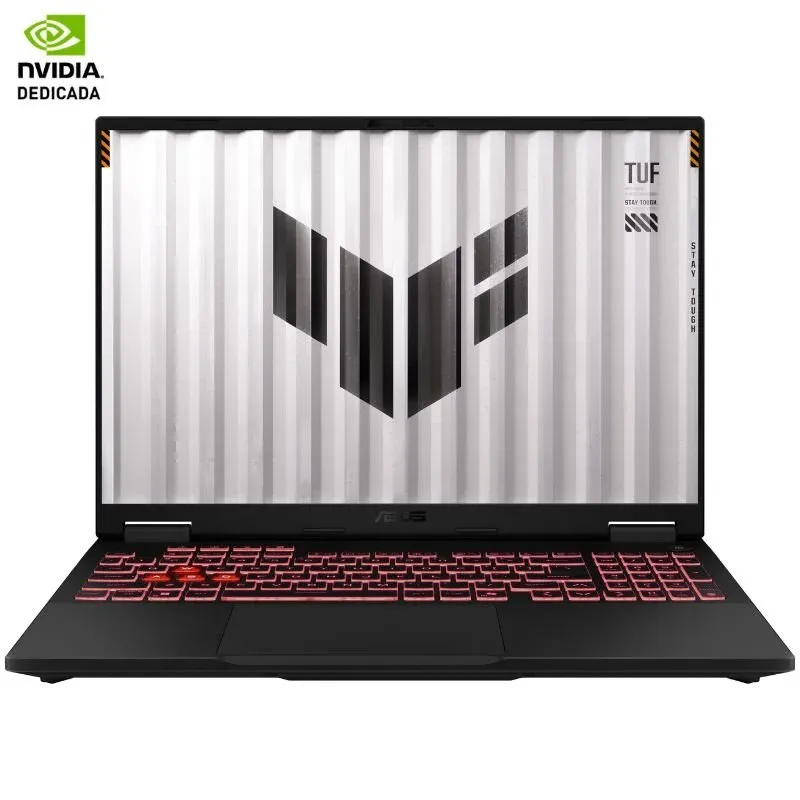 Portátil Gaming Asus TUF Gaming A16 TUF608UHI-TU239 Ryzen 7 260/ 16GB/ 512 SSD/ GeForce RTX 5050/ 16"/ Sin Sistema Operativo