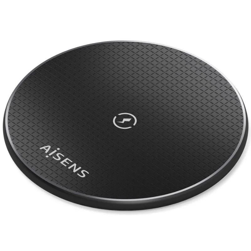 Base de carga Inalámbrica Aisens ASCH-15W1WC058-BK 15W/ Negro