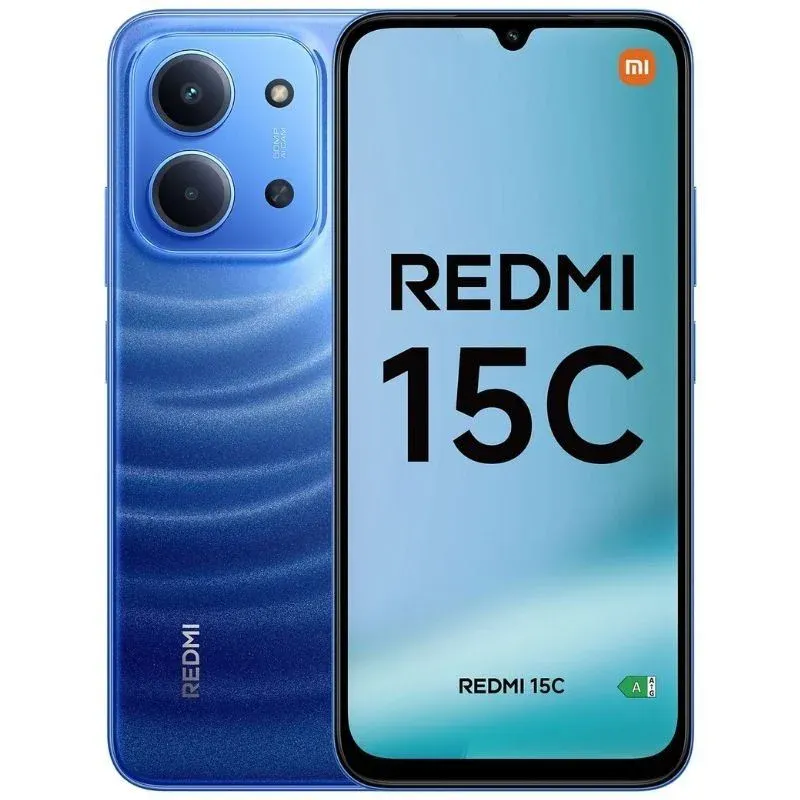 Smartphone Xiaomi Redmi 15C 4GB/ 256GB/ 6.9"/ Azul