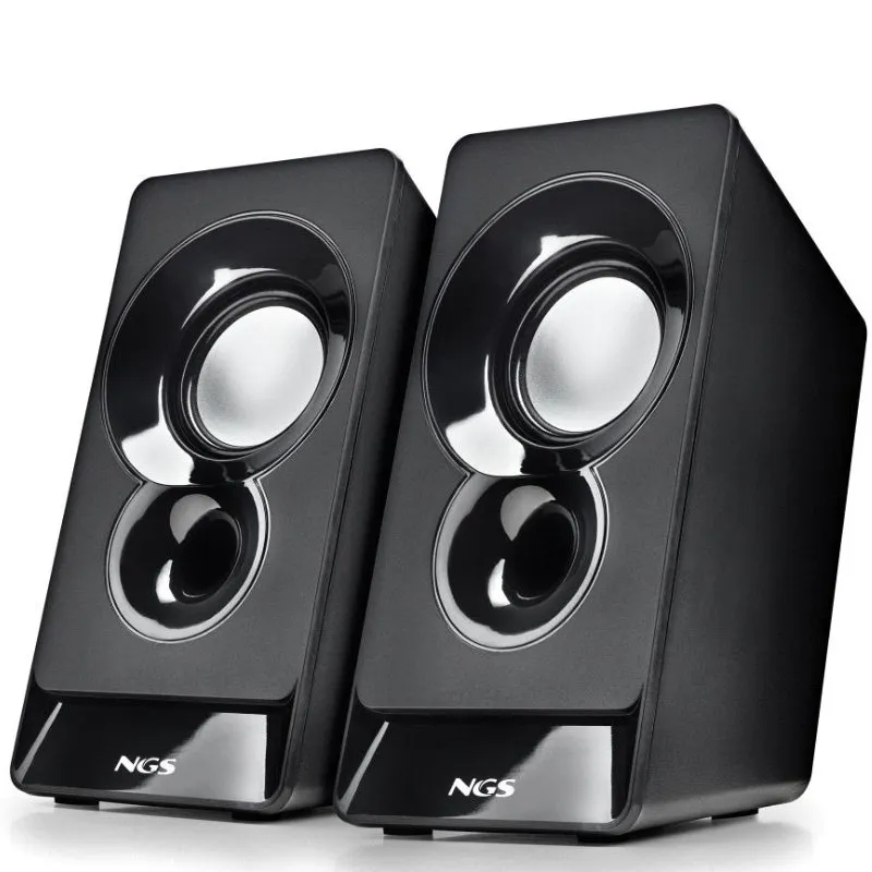 Altavoces NGS SB 210/ 12W/ 2.0/ Negros