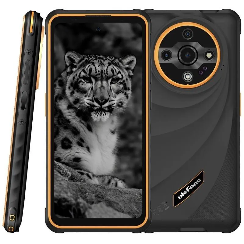 Smartphone Rugerizado Ulefone Armor X31 6GB/ 128GB/ 6.56"/ Negro y Naranja