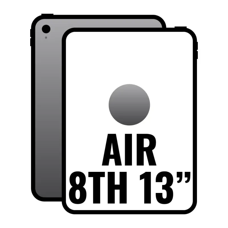 Apple iPad Air 13" 8th Wi-Fi Cell/ 5G/ M4/ 1TB/ Gris Espacial