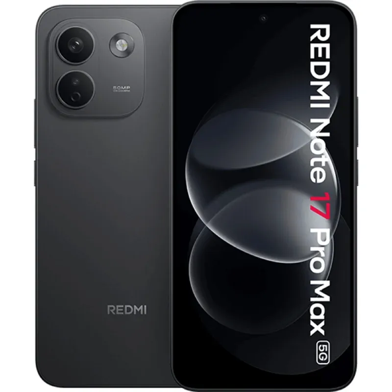 Smartphone Xiaomi Redmi Note 17 Pro Max 8GB/ 256GB/ 6.83"/ 5G/ Negro