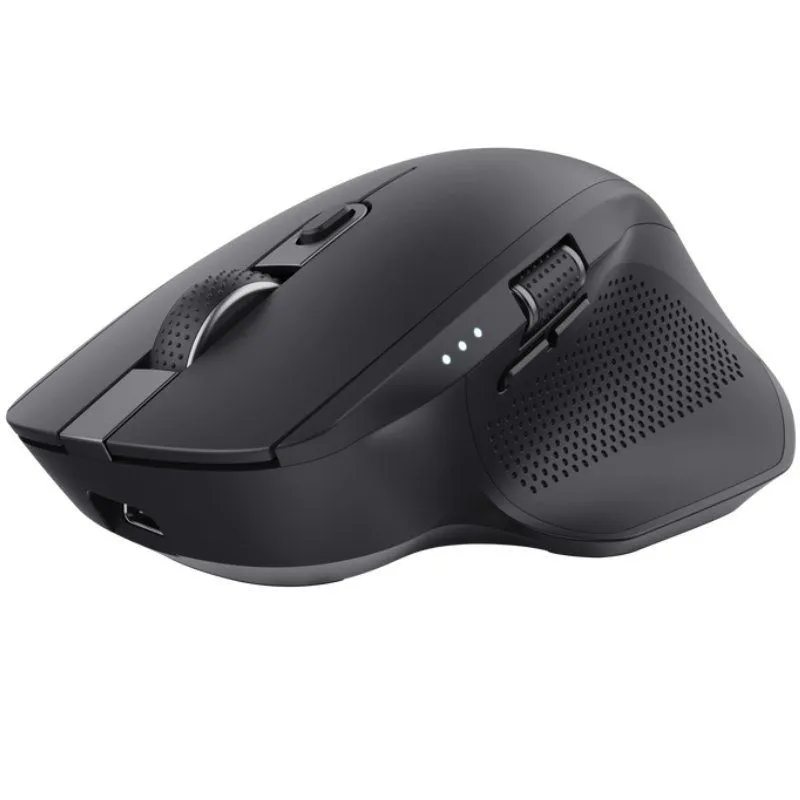 Ratón Inalámbrico Trust Ozaa+/ Batería recargable/ Hasta 3200 DPI