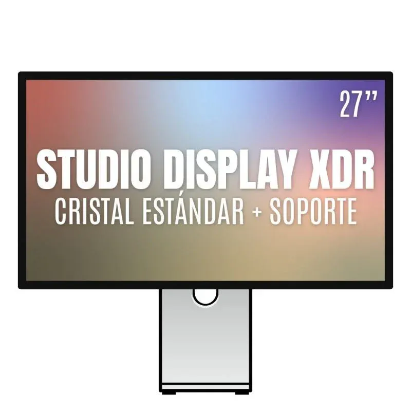 Apple Studio Display XDR 27"/ Cristal Estándar / Soporte con altura e inclinación ajustable