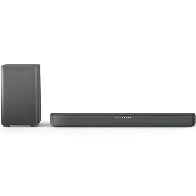 Barra de Sonido con Bluetooth Philips TAB5309/10/ 240W/ 2.1/ Negra