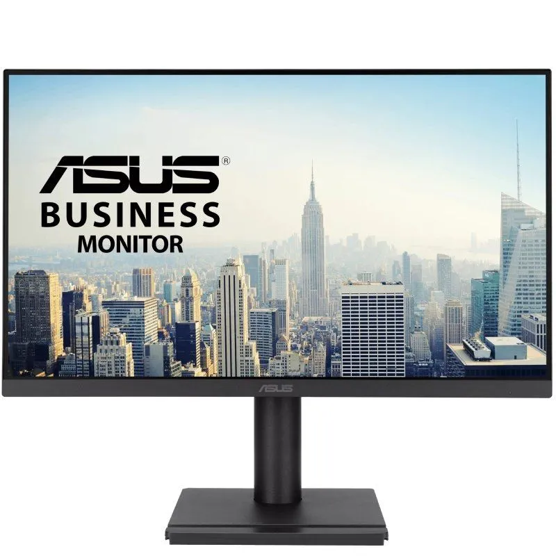 Monitor Profesional Asus VA249QGSE 24"/ Full HD/ Multimedia/ Regulable en altura/ Negro