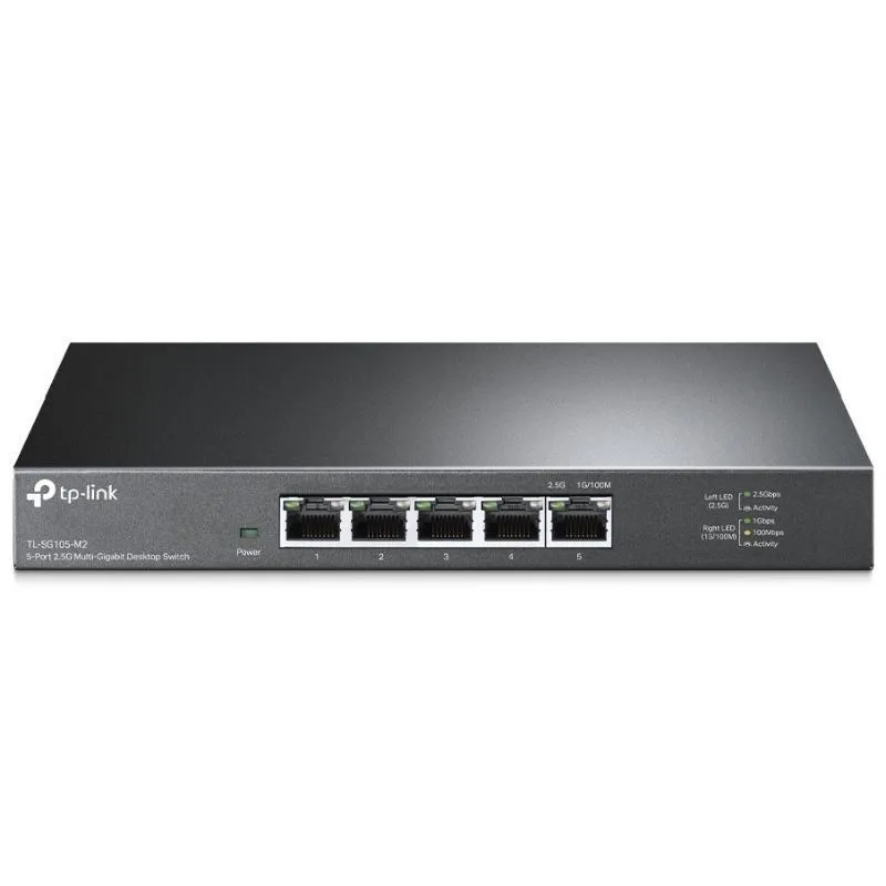 Switch TP-Link TL-SG105-M2 5 Puertos/ RJ-45 1/ 2.5Gbps