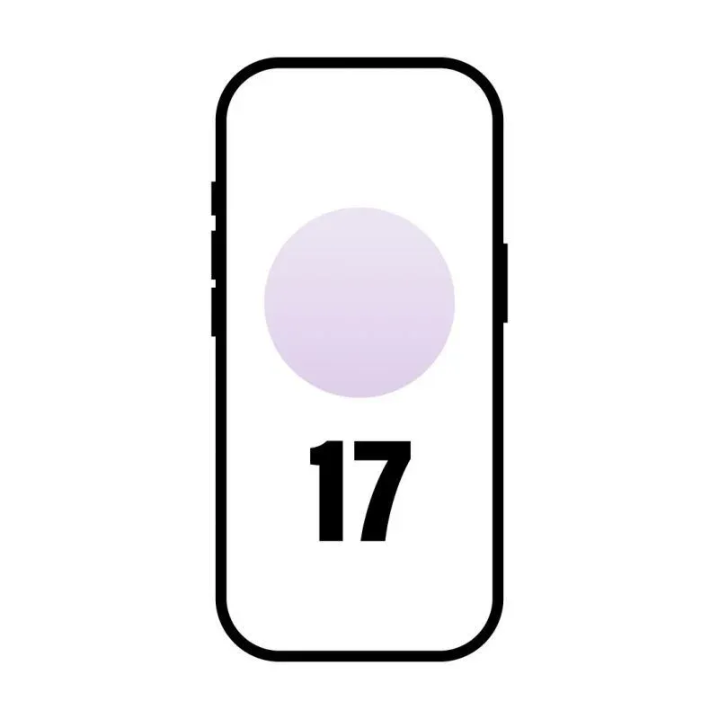 Smartphone Apple iPhone 17 512GB/ 6.3"/ 5G/ Lavanda