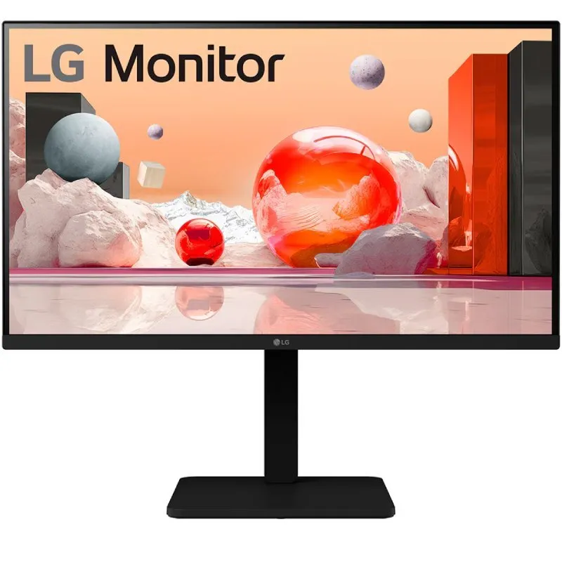 Monitor Profesional LG 24BA560-T 24"/ Full HD/ Multimedia/ Regulable en altura/ Negro