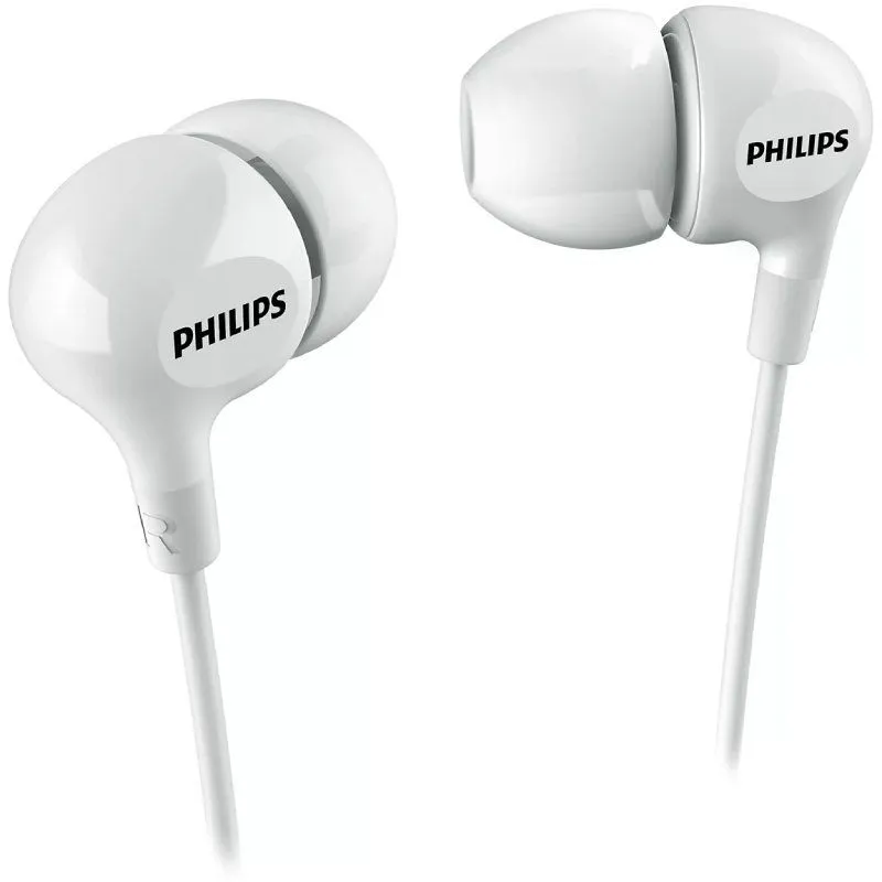 Auriculares Intrauditivos Philips SHE3550WT/ Jack 3.5/ Blancos
