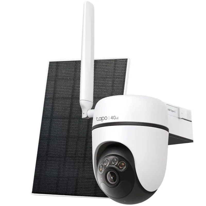 Cámara de Videovigilancia TP-Link Tapo C615G KIT/ Visión Nocturna/ Control desde APP/ Incluye Panel Solar