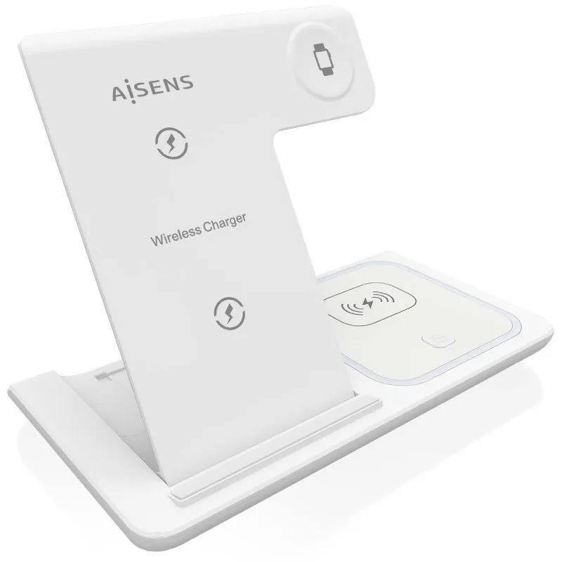 Base de carga Inalámbrica Aisens ASCH-15W3WC044-W/ 15W