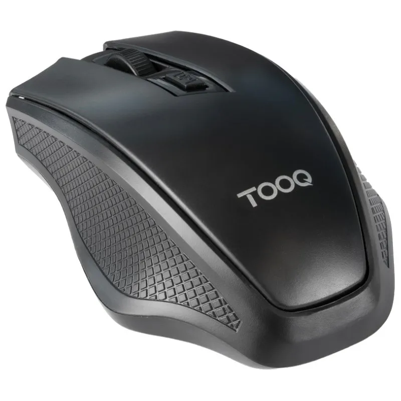 Ratón Inalámbrico TooQ TQMW-1102-B/ Hasta 1600 DPI