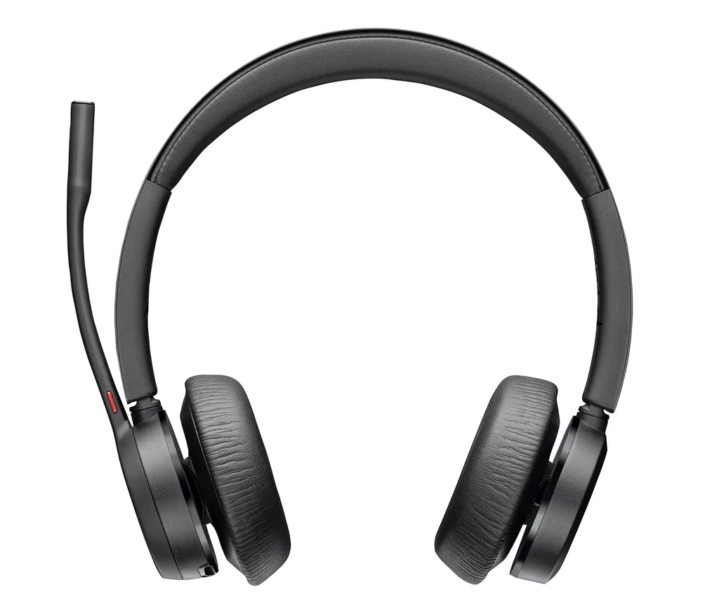 Auriculares Inalámbricos Poly Voyager 4320 para Microsoft Teams + Adaptador BT700/ con Micrófono/ Bluetooth/ Negros