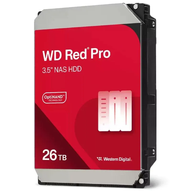 Disco Duro Western Digital WD Red Pro NAS 26TB/ 3.5"/ SATA III/ 512MB