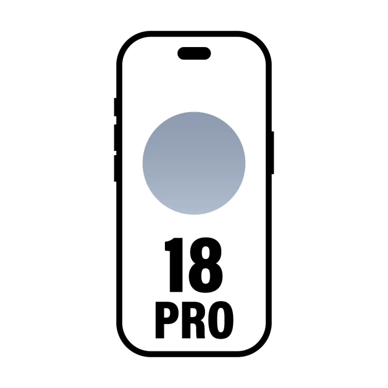 Smartphone Apple iPhone 18 Pro 1TB/ 6.3"/ 5G/ Azul Glacial