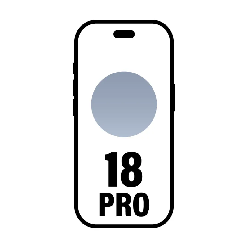 Smartphone Apple iPhone 18 Pro 1TB/ 6.3"/ 5G/ Azul Glacial