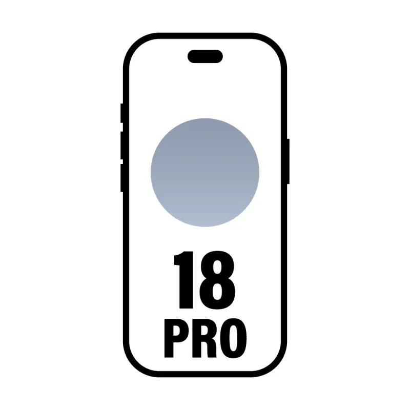 Smartphone Apple iPhone 18 Pro 2TB/ 6.3"/ 5G/ Azul Glacial