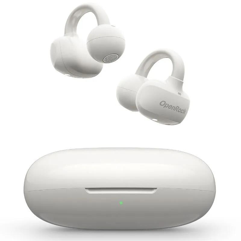 Auriculares Deportivos de Conducción Aérea OpenRock E OPACE02 con estuche de carga/ Autonomía 7h/ Blancos