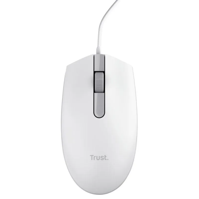 Ratón Trust TM-101/ 1200 DPI/ Blanco